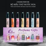 Bộ Dùng Thử Nước Hoa Charme Màu Tím 7 Mẫu (4 Mùi Nam & 3 Mùi Nữ) Dung Tích 3ml/Chai