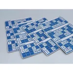 Bộ Đồ Chơi Lô Tô Size To - Loto Bingo 90 Số Có Tờ Thẻ Dò Và Lồng Quay Xổ Số Dịp Tết 25×25cm