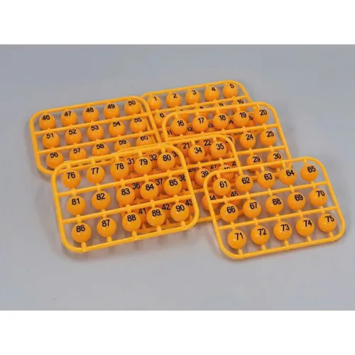 Bộ Đồ Chơi Lô Tô Size To - Loto Bingo 90 Số Có Tờ Thẻ Dò Và Lồng Quay Xổ Số Dịp Tết 25×25cm