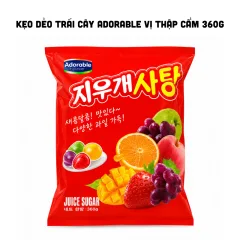 Kẹo Dẻo Trái Cây ADORABLE Vị Thập Cẩm 360gr