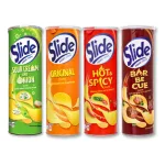 Khoai Tây Slide Lon 90g 4 Vị Thơm Ngon(Hộp Vừa)