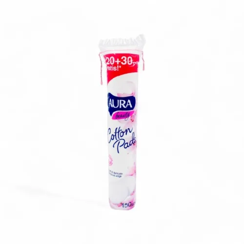 Bông Tẩy Trang Aura Chất Liệu Cotton Mềm Mại Cho Da 150 Miếng