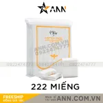 Bông tẩy trang con mèo fm cotton pads 3 lớp 222 miếng