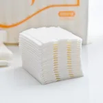 Bông tẩy trang con mèo fm cotton pads 3 lớp 222 miếng