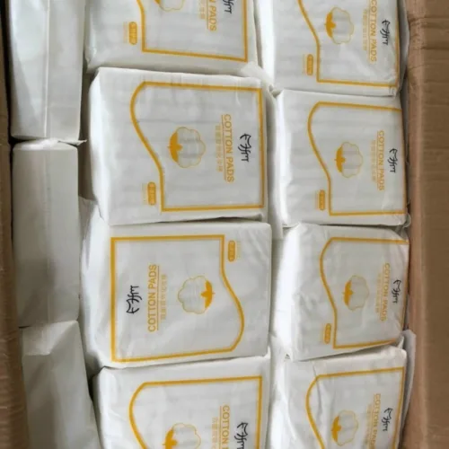 Bông tẩy trang con mèo fm cotton pads 3 lớp 222 miếng