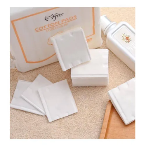 Bông tẩy trang con mèo fm cotton pads 3 lớp 222 miếng