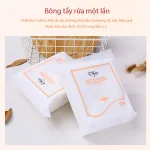 Bông tẩy trang con mèo fm cotton pads 3 lớp 222 miếng