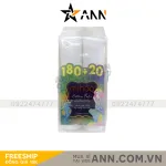Bông Tẩy Trang Mihoo 100% Cotton (200 Miếng)