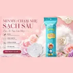 Bông Tẩy Trang Minmy Xanh 130 + 20 Miếng