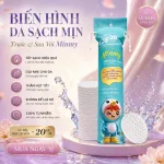 Bông Tẩy Trang Minmy Xanh 130 + 20 Miếng