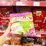 Bột 5 Thứ Đậu Hạt Sen Bích Chi Không Đường 350g - Bịch Màu Hồng