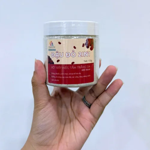 Bột Đắp Mặt Tắm Trắng Da Đậu Đỏ 2in1 Nguyên Chất T&T Beauty 150g/Hộp