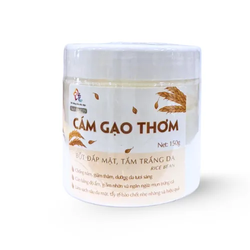 Bột Đắp Mặt Tắm Trắng Da Cám Gạo Thơm Nguyên Chất T&T Beauty 150g/Hộp