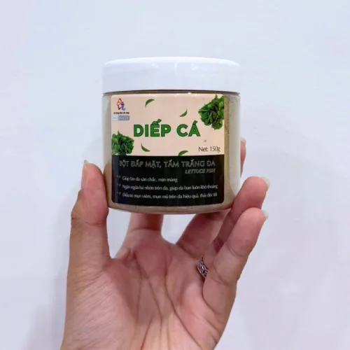 Bột Đắp Mặt Tắm Trắng Da Diếp Cá Nguyên Chất T&T Beauty 150g/Hộp