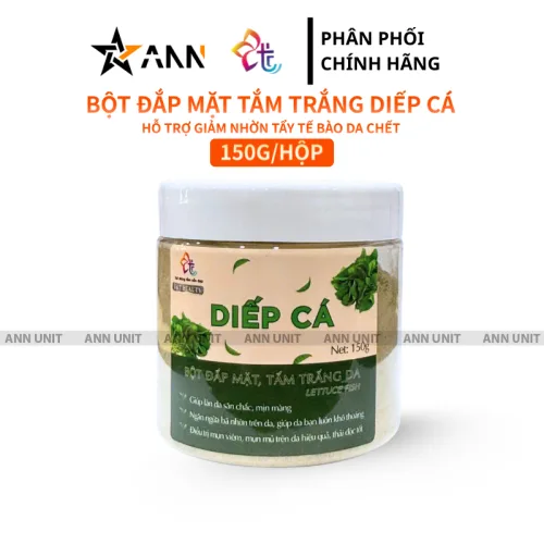 Bột Đắp Mặt Tắm Trắng Da Nguyên Chất T&T Beauty 150g/Hộp