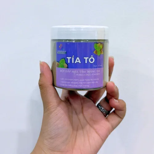 Bột Đắp Mặt Tắm Trắng Da Tía Tô Nguyên Chất T&T Beauty 150g/Hộp