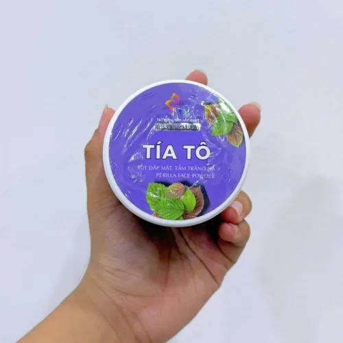 Bột Đắp Mặt Tắm Trắng Da Tía Tô Nguyên Chất T&T Beauty 150g/Hộp