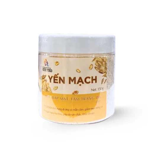 Bột Đắp Mặt Tắm Trắng Da Yến Mạch Nguyên Chất T&T Beauty 150g/Hộp