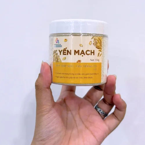 Bột Đắp Mặt Tắm Trắng Da Yến Mạch Nguyên Chất T&T Beauty 150g/Hộp