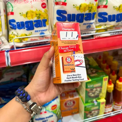 Bột Baking Soda Natural Soda - Bột Nở Hộp Giấy 454g