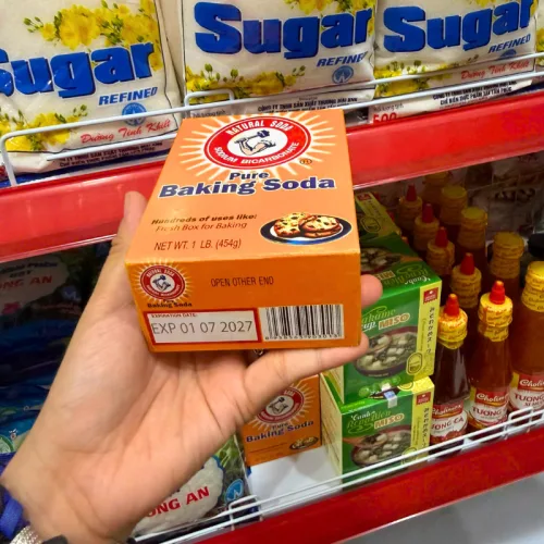 Bột Baking Soda Natural Soda - Bột Nở Hộp Giấy 454g