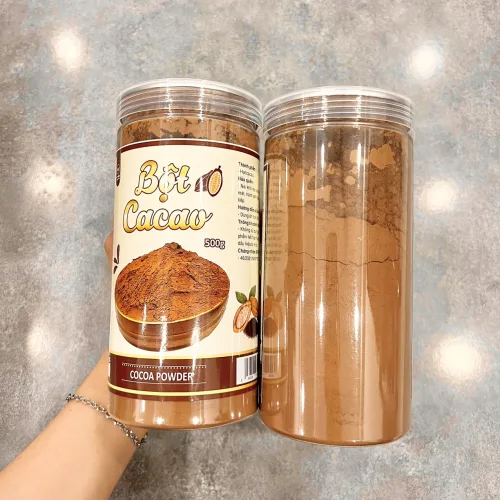 Bột Ca Cao Thơm Béo 500g Hộp
