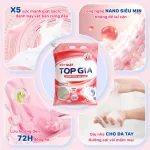 Bột Giặt Quần Áo Top Gia 2.2kg Hương Nước Hoa Pháp