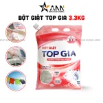 Bột Giặt Quần Áo Top Gia 3.3kg Hương Nước Hoa Pháp