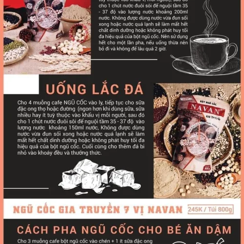 Bột Ngũ Cốc Dinh Dưỡng Navan