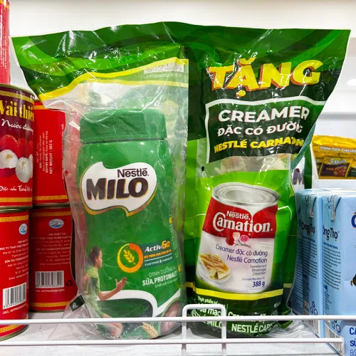 Bột Thức Uống Lúa Mạch Milo 400g - Tặng 1 Lon Sữa Đặc Có Đường 388g