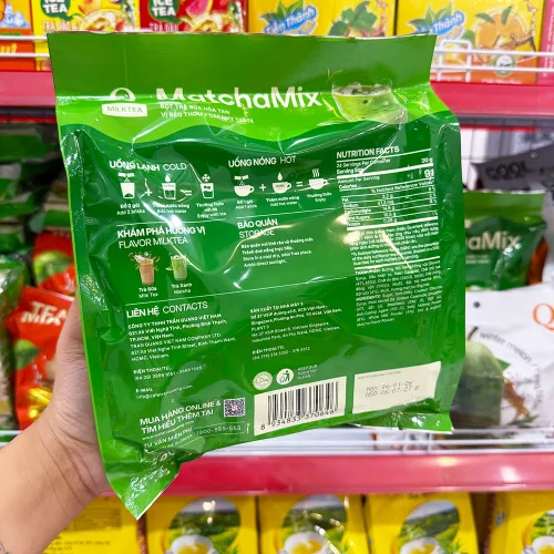 Bột Trà Sữa Matcha Mix Trần Quang Bịch 480g