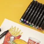 Bút Màu Dạ Quang Marker Touch - Viết Màu 60 Màu