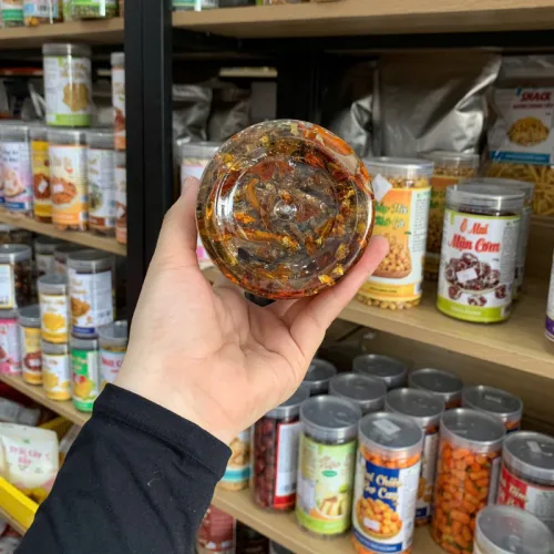 Cá Cơm Rim Tỏi Thơm Ngon 250g Hộp