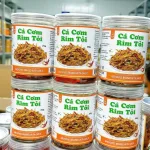 Cá Cơm Rim Tỏi Thơm Ngon 250g Hộp