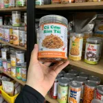 Cá Cơm Rim Tỏi Thơm Ngon 250g Hộp