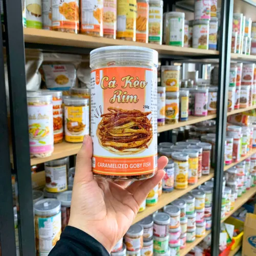 Cá Kèo Rim Tỏi Ớt Thơm Ngon 250g Hộp