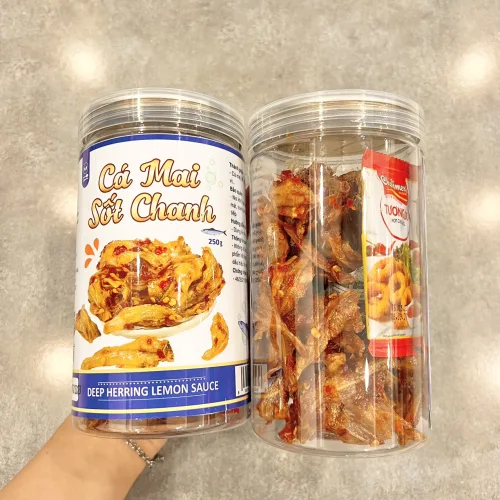 Cá Mai Sốt Chanh Thơm Ngon 250g Hộp