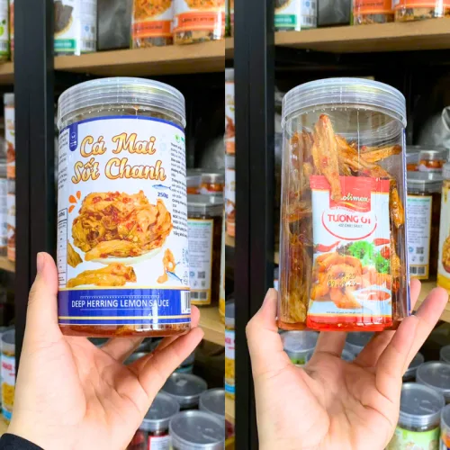 Cá Mai Sốt Chanh Thơm Ngon 250g Hộp