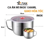 Ca Ăn Mì Inox Dung Tích 1300ml 8X18cm