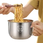 Ca Ăn Mì Inox Dung Tích 1300ml 8X18cm