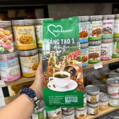 Cà Phê Chồn Buôn Ma Thuột Sáng Tạo 1 - Cà Phê Chồn Thái Hà Nest Màu Xanh Lá 500g