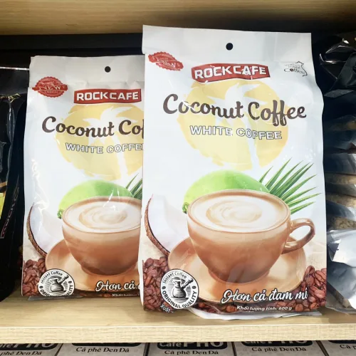 Cà Phê Dừa Coconut Coffee RockCafe Túi 30 Gói