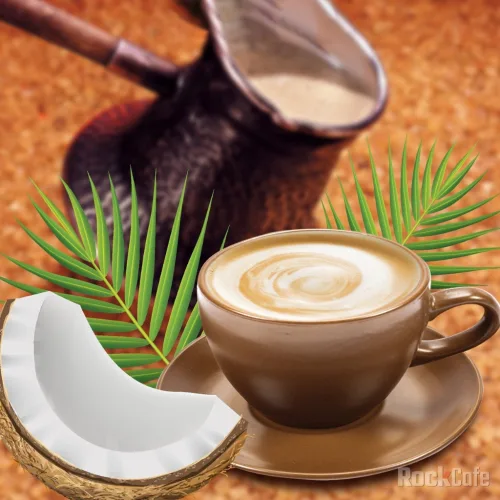 Cà Phê Dừa Coconut Coffee RockCafe Túi 30 Gói