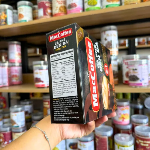 Cà Phê Đen Đá Mac Coffee - Cà Phê Đen Đá Hòa Tan 2 In 1 220g