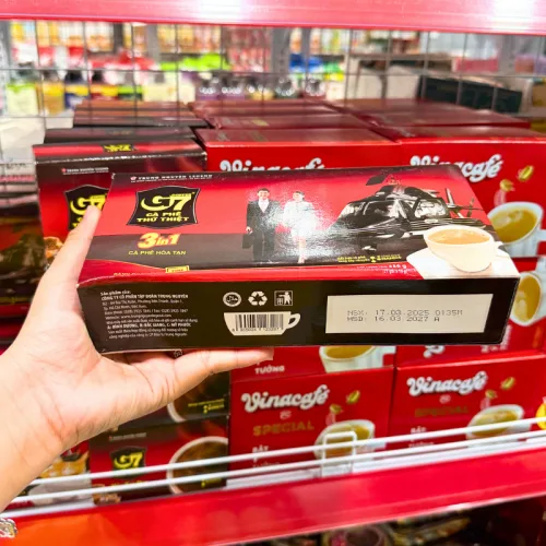 Cà Phê Hoà Tan G7 3in1 Dạng Hộp 336g