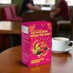 Cà Phê Bứa Mâm Xôi Đen Blackberry Coffee 16g x 15 gói