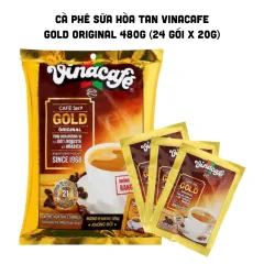 Cà Phê Sữa Hòa Tan VINACAFE GOLD ORIGINAL 480g (24 gói x 20g)
