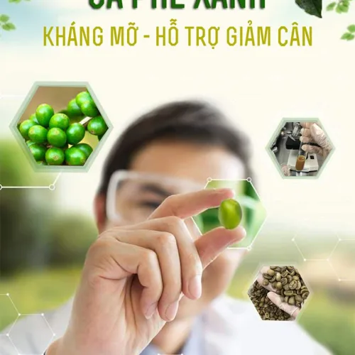 CÀ PHÊ XANH - THỨC UỐNG KHÁNG MỠ, HỖ TRỢ GIẢM CÂN AN TOÀN - HIỆU QUẢ - ÍT TỐN KÉM