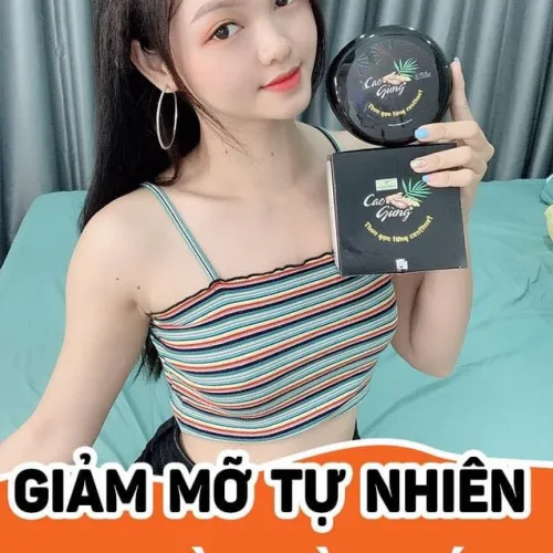 Cao Gừng Tan Mỡ Bụng Thiên Nhiên Việt 250g Phiên Bản 2025