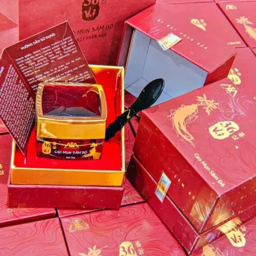 Cao Mụn Sâm Đỏ 36 Vị MeeA Organic Loại Lớn 15g chính hãng